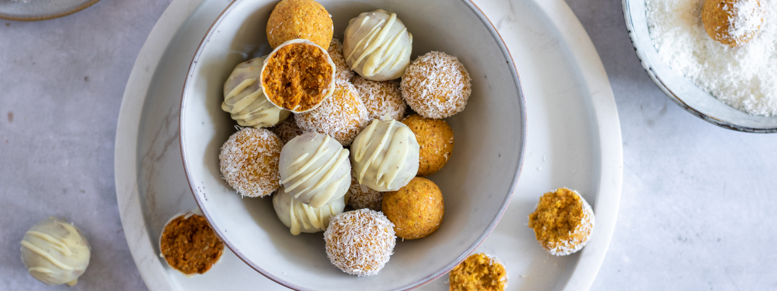 Carrot cake kuličky na 2 způsoby